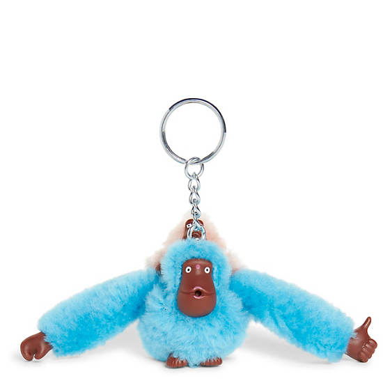 Kipling Mom And Baby Mode Sven Monkey Keychain Accessoires Blauw | België 1269EB